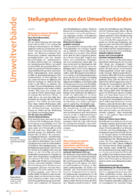 Dokument Stellungnahmen aus den Umweltverbänden