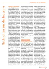 Dokument Nachrichten aus der Industrie