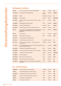 Dokument Veranstaltungskalender