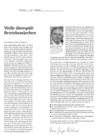 Dokument Welle überspült Betriebsmärchen