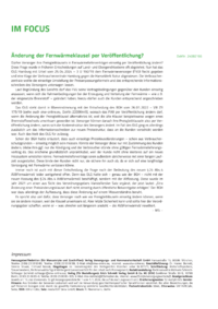 Dokument Im Focus/Impressum