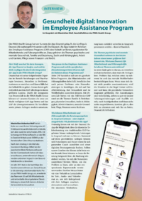 Dokument Gesundheit digital: Innovation im Employee Assistance Program