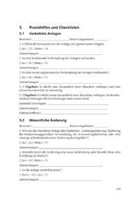 Dokument Praxishilfen und Checklisten