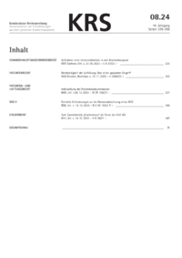 Dokument Inhaltsverzeichnis / Impressum