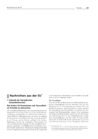 Dokument Nachrichten aus der EU