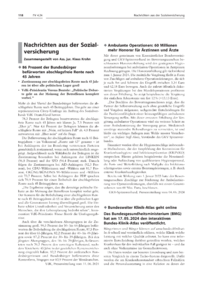 Dokument Nachrichten aus der Sozialversicherung