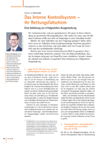 Dokument Das Interne Kontrollsystem – Ihr Rettungsfallschirm