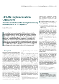 Dokument EFRAG Implementation Guidances