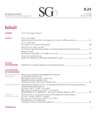Dokument Inhaltsverzeichnis / Impressum
