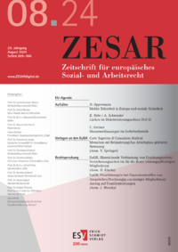 Dokument ZESAR Ausgabe 08 2024