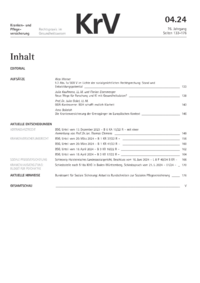 Dokument Inhaltsverzeichnis / Impressum