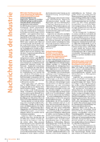 Dokument Nachrichten aus der Industrie