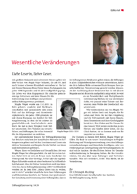 Dokument Wesentliche Ver&auml;nderungen