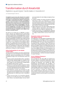 Dokument Transformation durch Kreativität