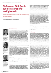 Dokument Einfluss der PAK-Quelle auf die Resorptionsverfügbarkeit