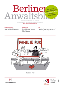 Dokument Berliner Anwaltsblatt Ausgabe 09 2024