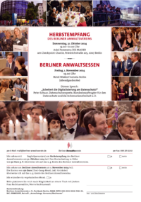 Dokument Anwaltsessen