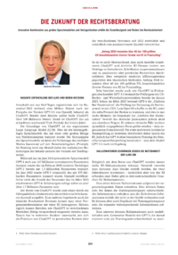 Dokument Die Zukunft der Rechtsberatung