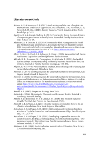 Dokument Literaturverzeichnis