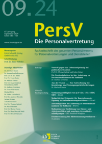 Dokument Die Personalvertretung Ausgabe 09 2024