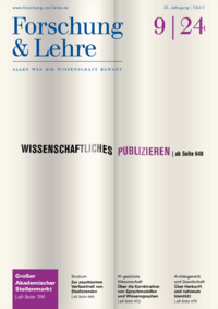 Dokument Forschung & Lehre Ausgabe 09 2024