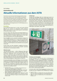 Dokument Aktuelle Informationen aus dem ASTA