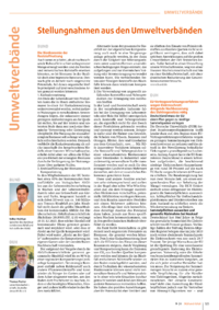 Dokument Stellungnahmen aus den Umweltverbänden