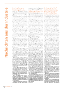 Dokument Nachrichten aus der Industrie