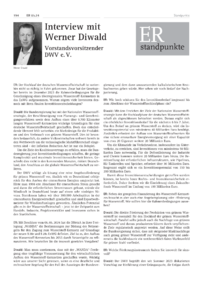 Dokument Interview mit Werner Diwald
