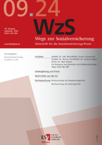 Dokument WzS Wege zur Sozialversicherung Ausgabe 09 2024