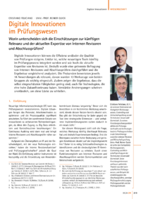 Dokument Digitale Innovationen im Prüfungswesen