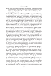 Dokument Markus Hundt: Sprachliche Aggression bei Martin Luther. Argumentationsformen und -funktionen am Beispiel der Streitschrift „Wider das Papsttum zu Rom vom Teufel gestiftet“ (1545)