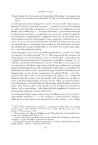 Dokument Niklas Reinken: Die Grammatik der Handschriften
