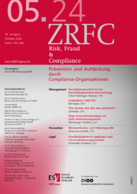 Dokument Risk, Fraud & Compliance Ausgabe 05 2024