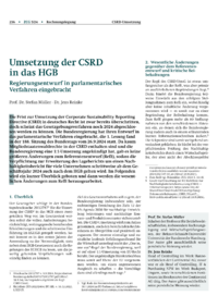 Dokument Umsetzung der CSRD in das HGB