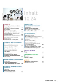 Dokument Inhaltsverzeichnis