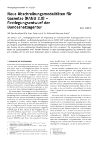 Dokument Neue Abschreibungsmodalitäten für Gasnetze (KANU 2.0) – Festlegungsentwurf der Bundesnetzagentur