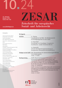 Dokument ZESAR Ausgabe 10 2024