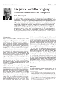 Dokument Integrierte Notfallversorgung