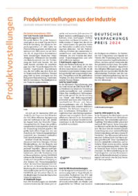Dokument Produktvorstellungen