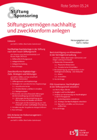 Dokument Stiftungsvermögen nachhaltig und zweckkonform anlegen