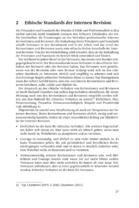 Dokument Ethische Standards der Internen Revision