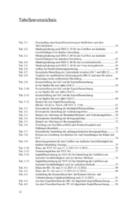 Dokument Tabellenverzeichnis