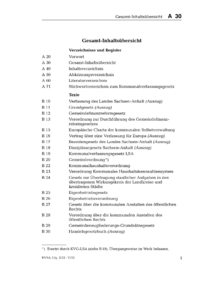 Dokument Gesamt-Inhaltsübersicht