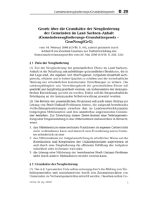 Dokument Gesetz über die Grundsätze der Neugliederung der Gemeinden im Land Sachsen-Anhalt (Gemeindeneugliederungs-Grundsätzegesetz – GemNeuglGrG)