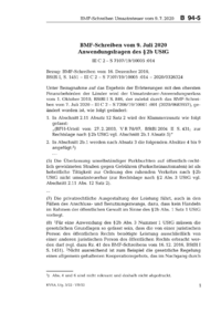 Dokument BMF-Schreiben vom 9. Juli 2020 Anwendungsfragen des § 2b UStG