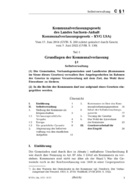 Dokument § 1 Selbstverwaltung