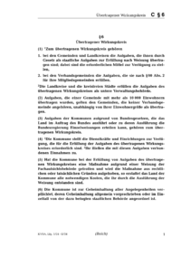 Dokument § 6 Übertragener Wirkungskreis
