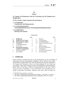Dokument § 7 Organe