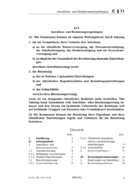 Dokument § 11 Anschluss- und Benutzungsregelungen